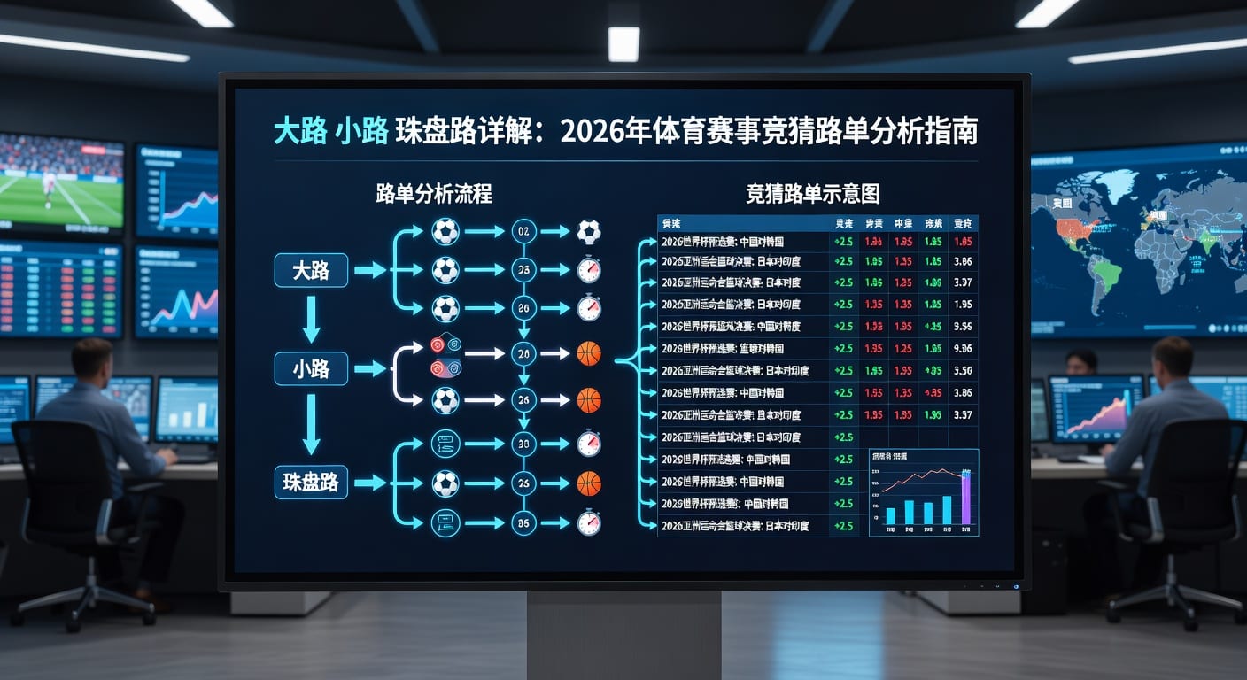 大路 小路 珠盘路投注技巧解析