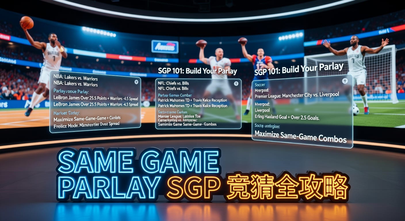 same game parlay SGP：投注技巧与实战解析