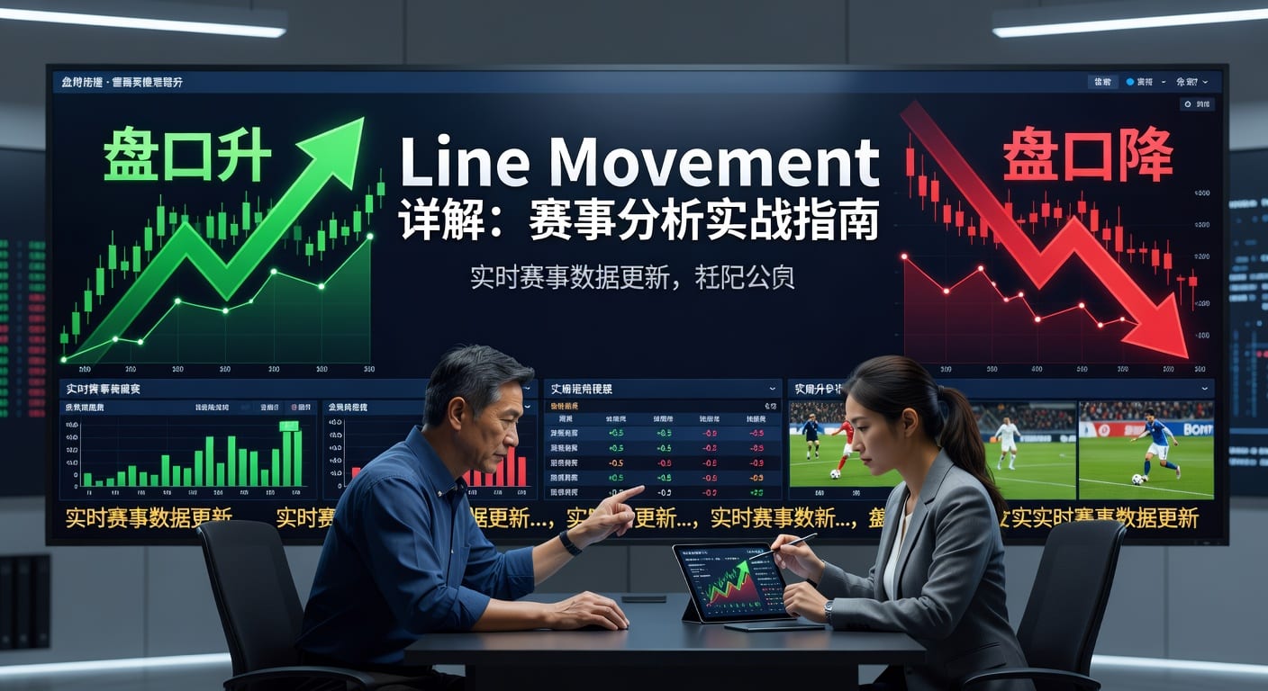 盘口升 盘口降 line movement：实战读法与判断