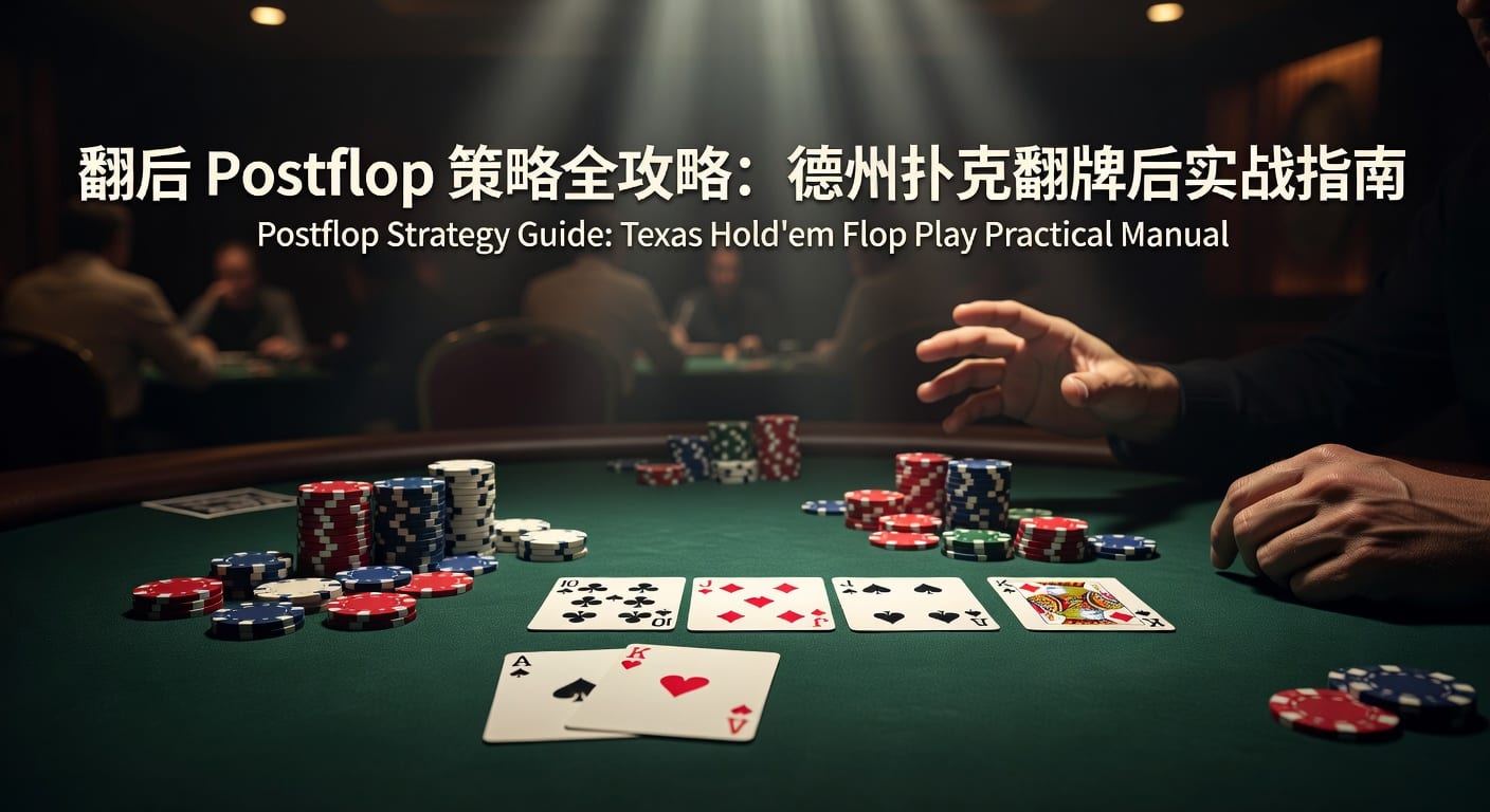 翻后 postflop 实战解析｜下注线与范围博弈指南