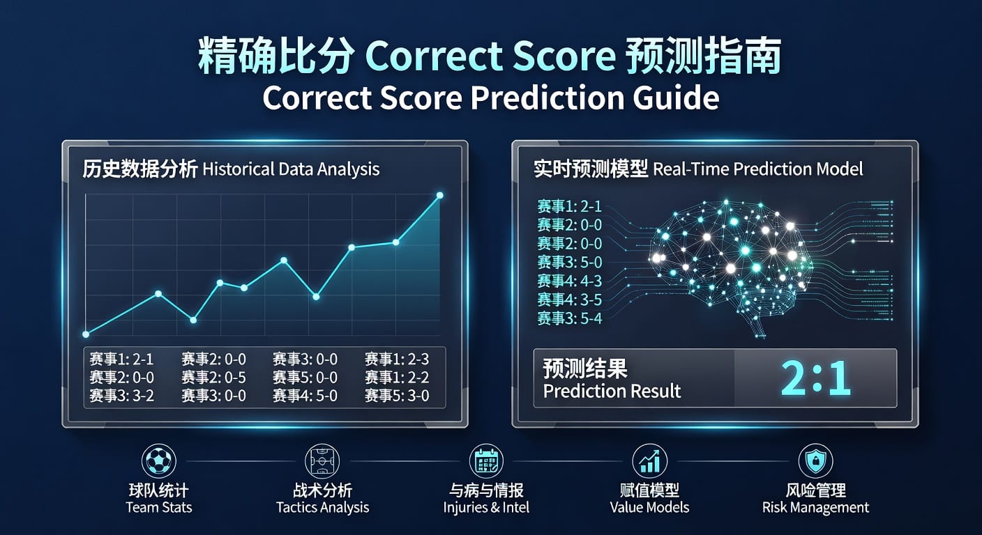 精确比分 correct score：2026年赛前判断与比分区间思路
